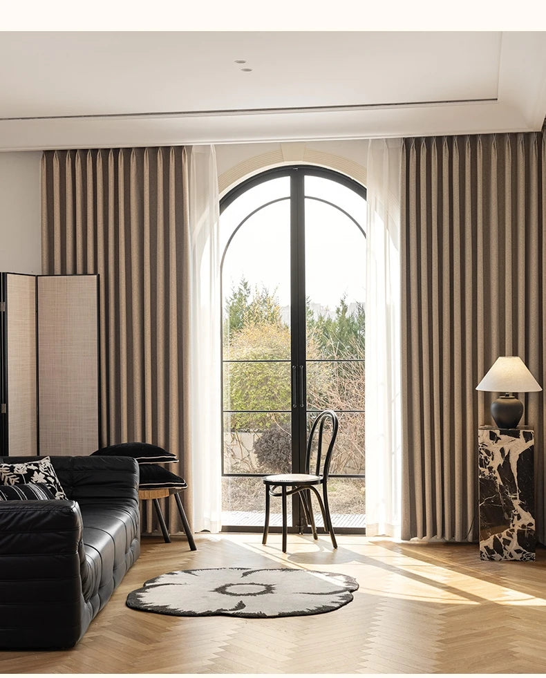Noctura™ Soundproof Linen Blackout Curtains