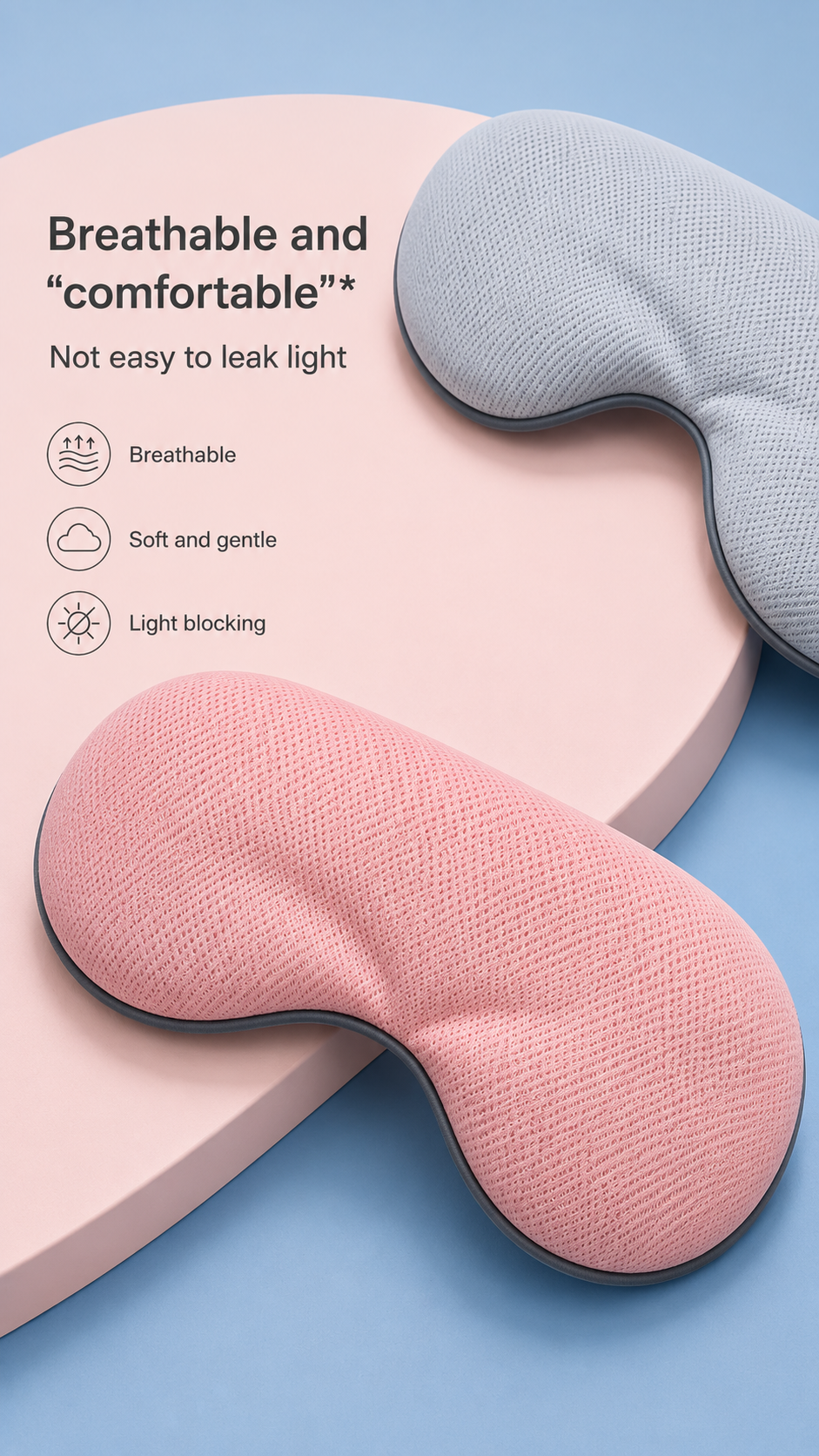 Korean Ice Silk Sleep Mask