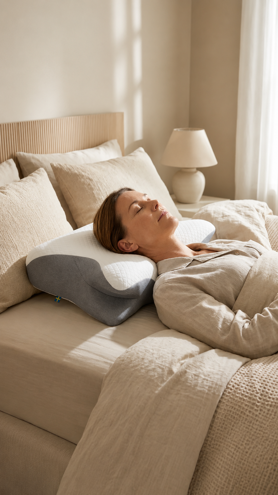 ErgoButterfly™ Orthopedic Memory Foam Pillow
